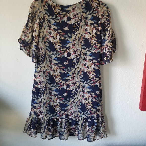 Indikah by Angel biba Floral Dress NWT - Picture 5 of 16